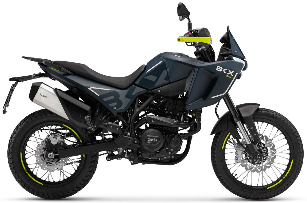 Photo de profil de la BKX 300 Trail 2026 en couleur bleu