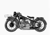 Motorcycle BMW R47 1928