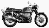 Moto BMW R75/5 1969