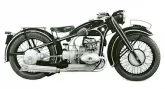 Motorcycle BMW R17 1936