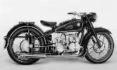 Motorcycle BMW R51/2 1951