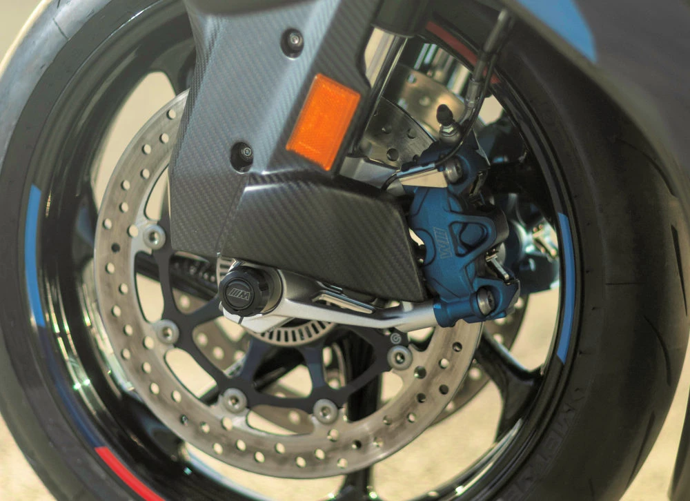 BMW M 1000 RR 2025 test - Brakes