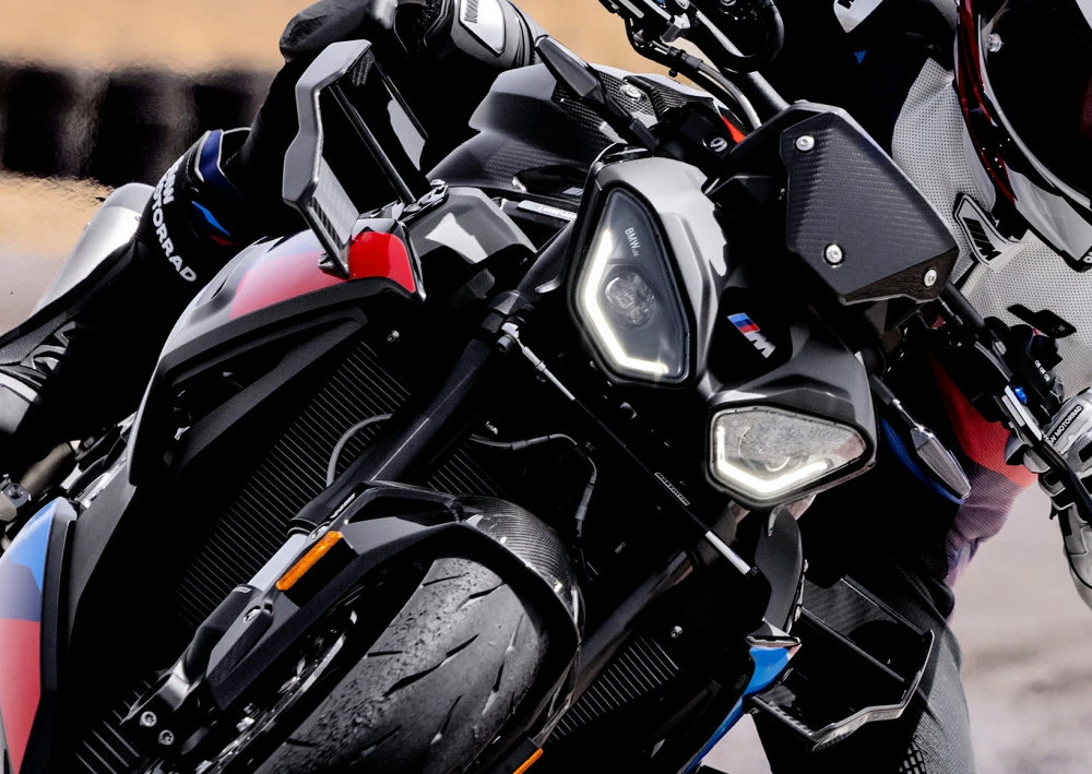 Les phares de la BMW M 1000 R