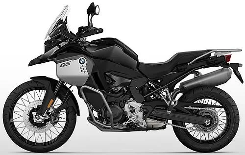 Foto de perfil del F 900 GS Adventure 2026 en color negro.