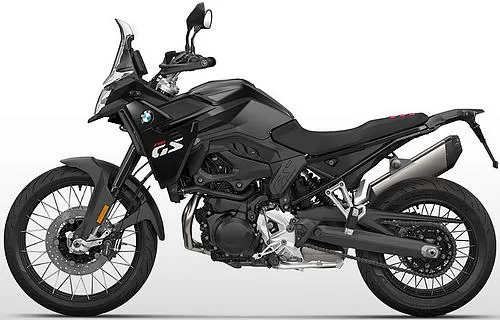 Foto de perfil del F 900 GS Dark Edition 2025 en color negro.