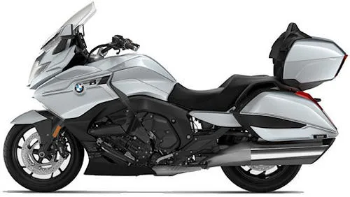 Foto de perfil del K 1600 Grand America 2024 en color blanco.