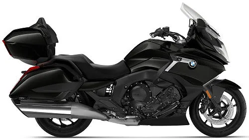 Foto de perfil del K 1600 Grand America 2026 en color negro.