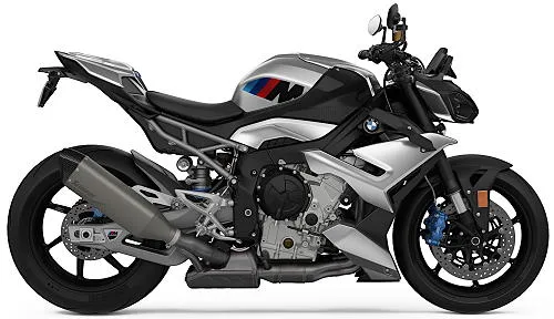 Photo de profil de la M 1000 R 2026 en couleur gris