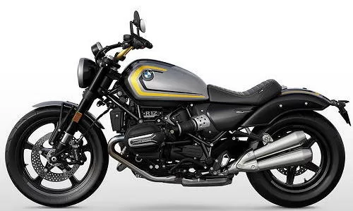 Foto de perfil del 1200 R 12 2025 en color gris.