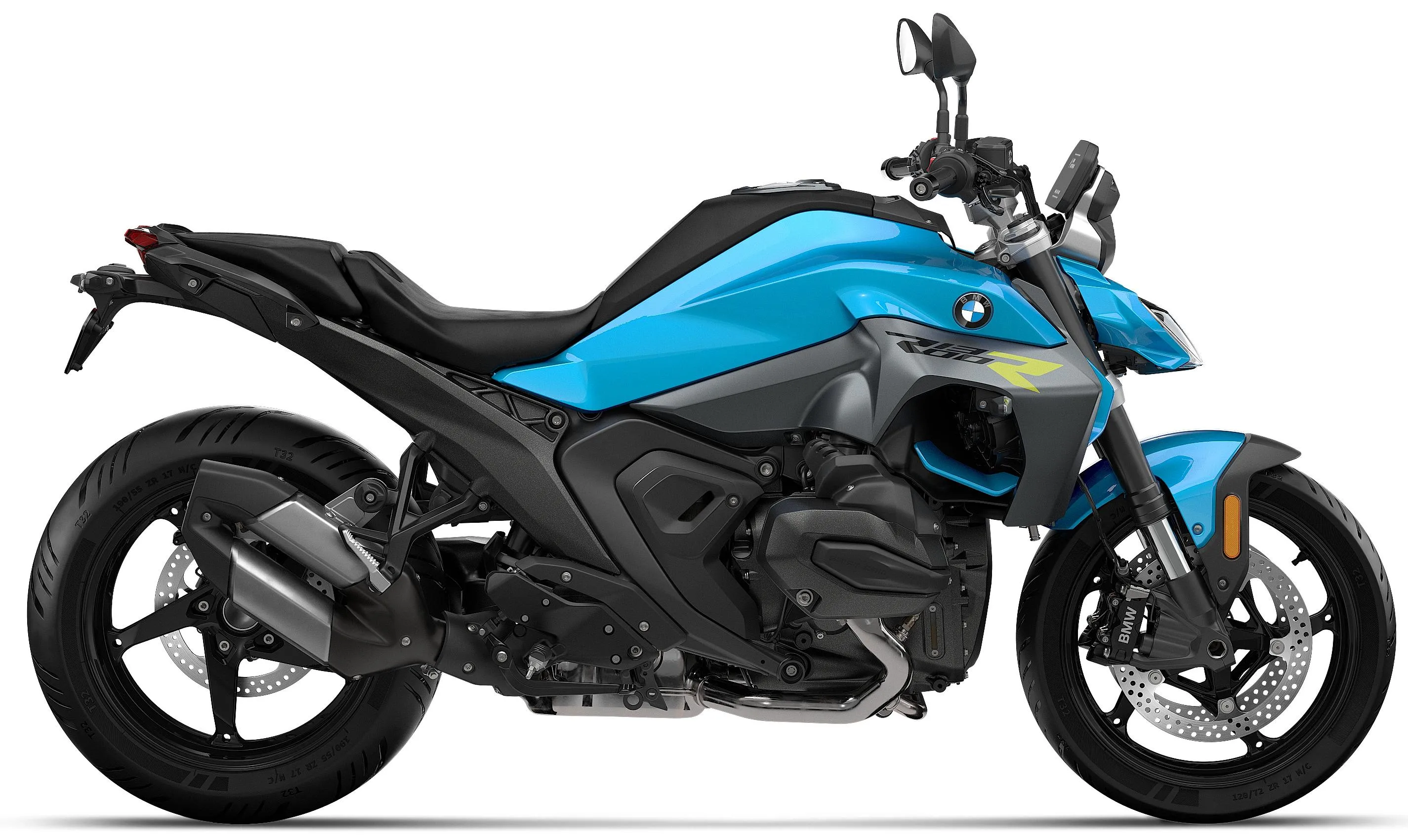Foto de perfil del R 1300 R 2027 en color azul.
