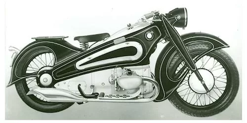 Foto de perfil del R7 Streamliner 1934 en color indefinido.