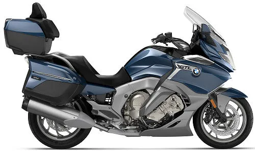 Foto de perfil del K 1600 GTL 2026 en color azul.