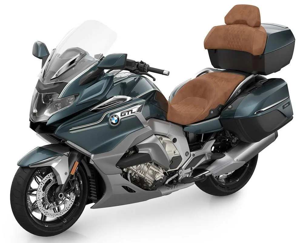 Una motocicleta BMW K 1600 GTL