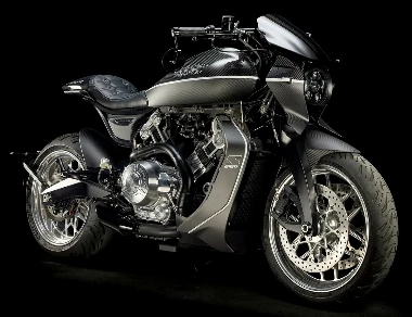 Une moto Brough Superior Lawrence Dagger S