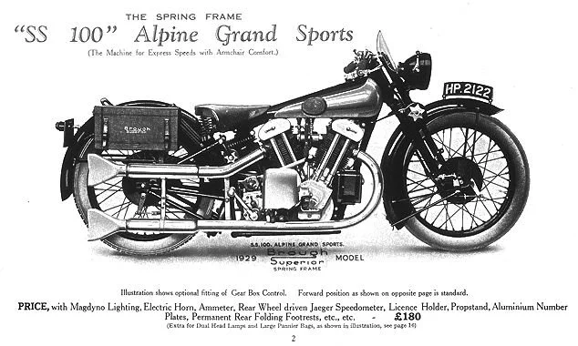 Brough Superior SS 100 Alpine Grand Sports 1925 - 7