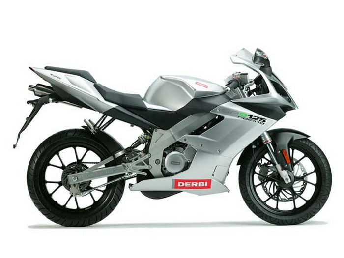Carénage avant droit Derbi Senda DRD Racing (2004 - 2010) noir