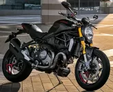Motorcycle Ducati 1200 Monster S Black on Black 2020
