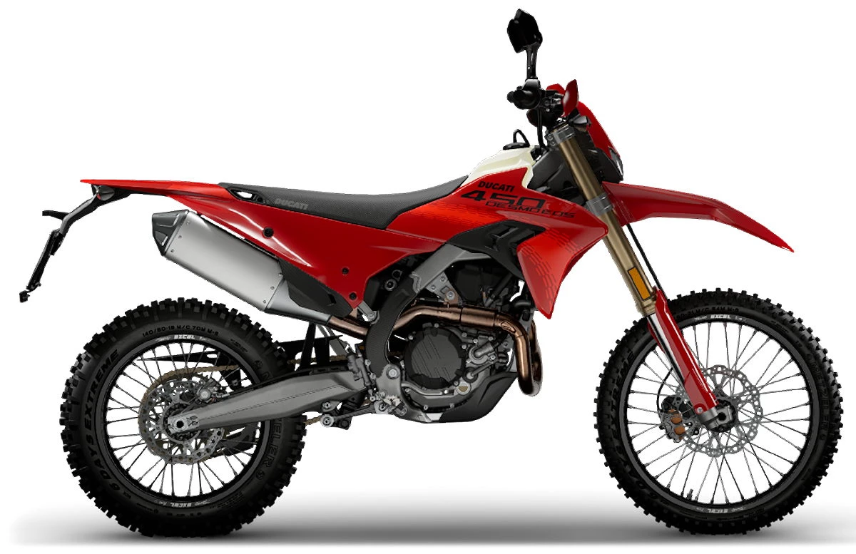 Une Ducati Desmo450 EDS