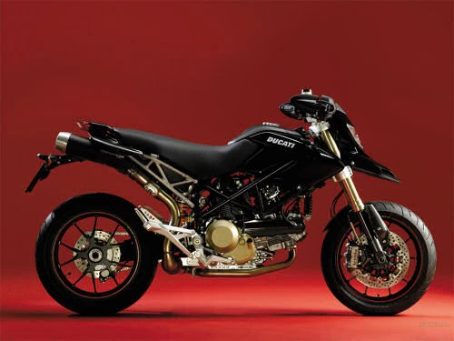 Foto de perfil del HM 1100 HYPERMOTARD 2008 en color indefinido.