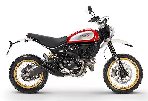 Foto de perfil del SCRAMBLER 800 Desert Sled 2017 en color indefinido.