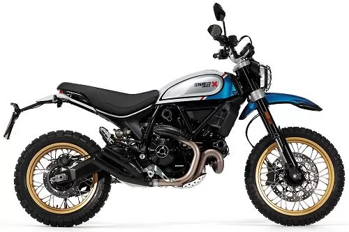 Foto de perfil del SCRAMBLER 800 Desert Sled 2022 en color indefinido.