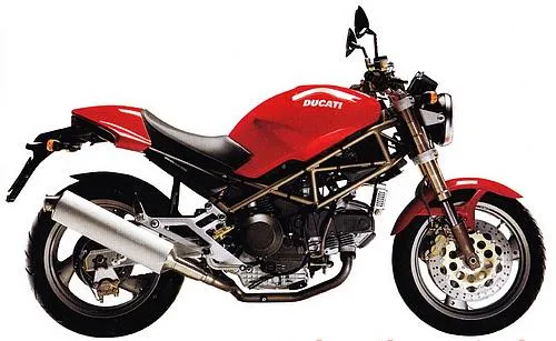 Profile photo of 900 Monster 1993 in color red.