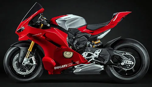 Profile photo of 1000 Panigale V4 R 2026 in color red / grey.