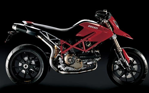 Photo de profil de la 1000 Hypermotard prototype 2006 en couleur non défini