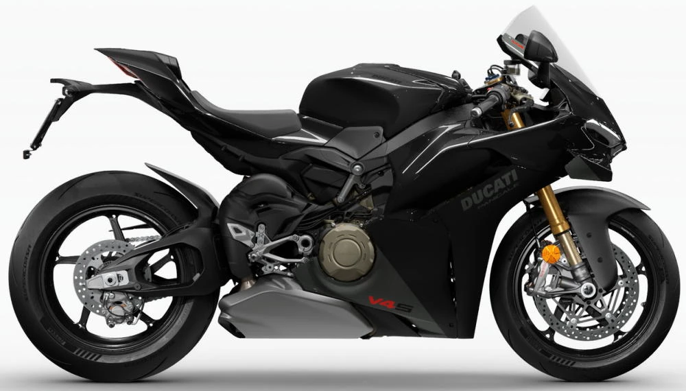 Profile photo of 1100 Panigale V4 S 2027 in color black.