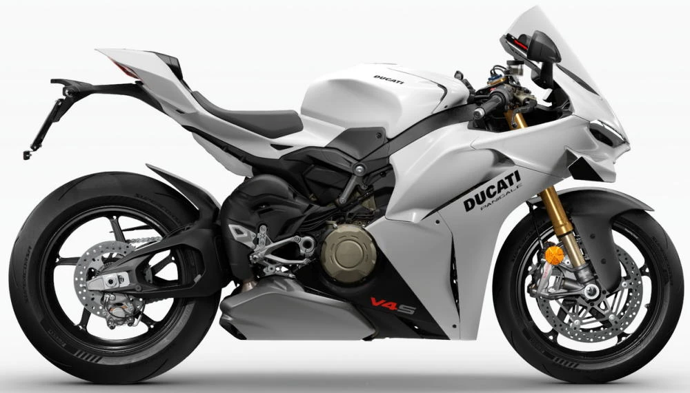 Profile photo of 1100 Panigale V4 S 2027 in color white.