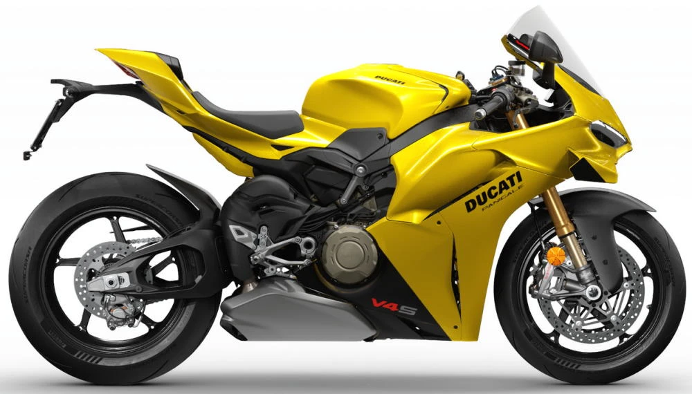 Profile photo of 1100 Panigale V4 S 2027 in color yellow.