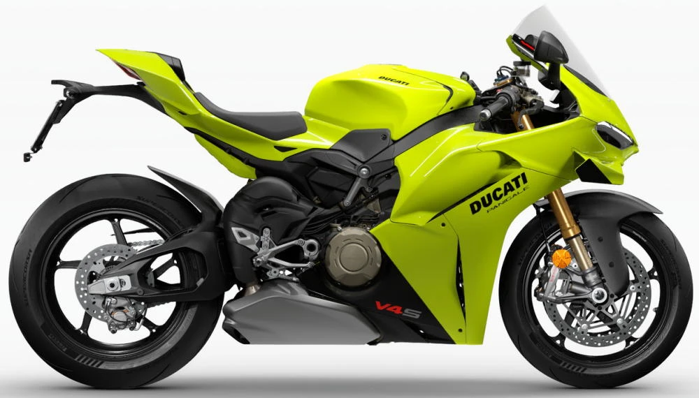Profile photo of 1100 Panigale V4 S 2027 in color green.