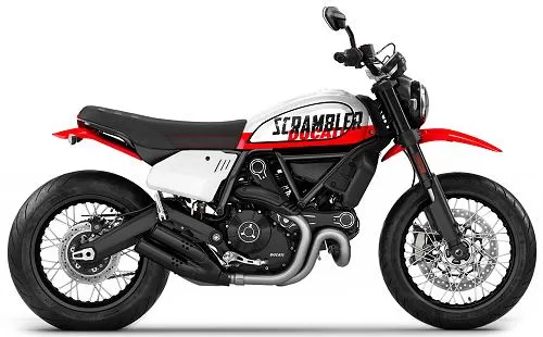 Foto de perfil del SCRAMBLER 800 Urban Motard 2022 en color indefinido.