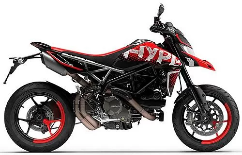 Foto de perfil del 950 Hypermotard RVE 2021 en color indefinido.