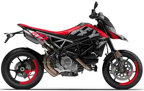 Profile photo of 950 Hypermotard RVE 2024 in color red.