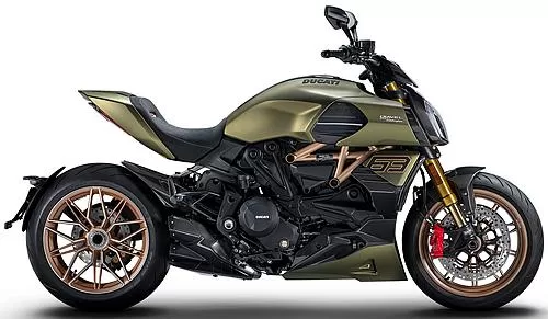 Foto de perfil del DIAVEL 1260 S Lamborghini 2021 en color indefinido.