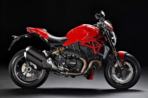 Photo de profil de la 1200 Monster R 2019 en couleur rouge