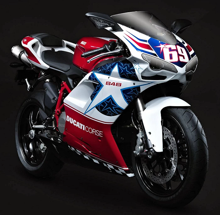 Ducati 848 HAYDEN REPLICA 2010 - Fiche moto, avis, photos, technique