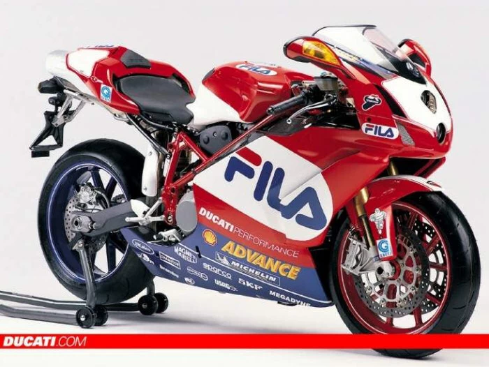 Ducati 999R Fila 模型 バイク Ducati 999 R FILA 2003 - Motorcycle specifications, reviews, photos