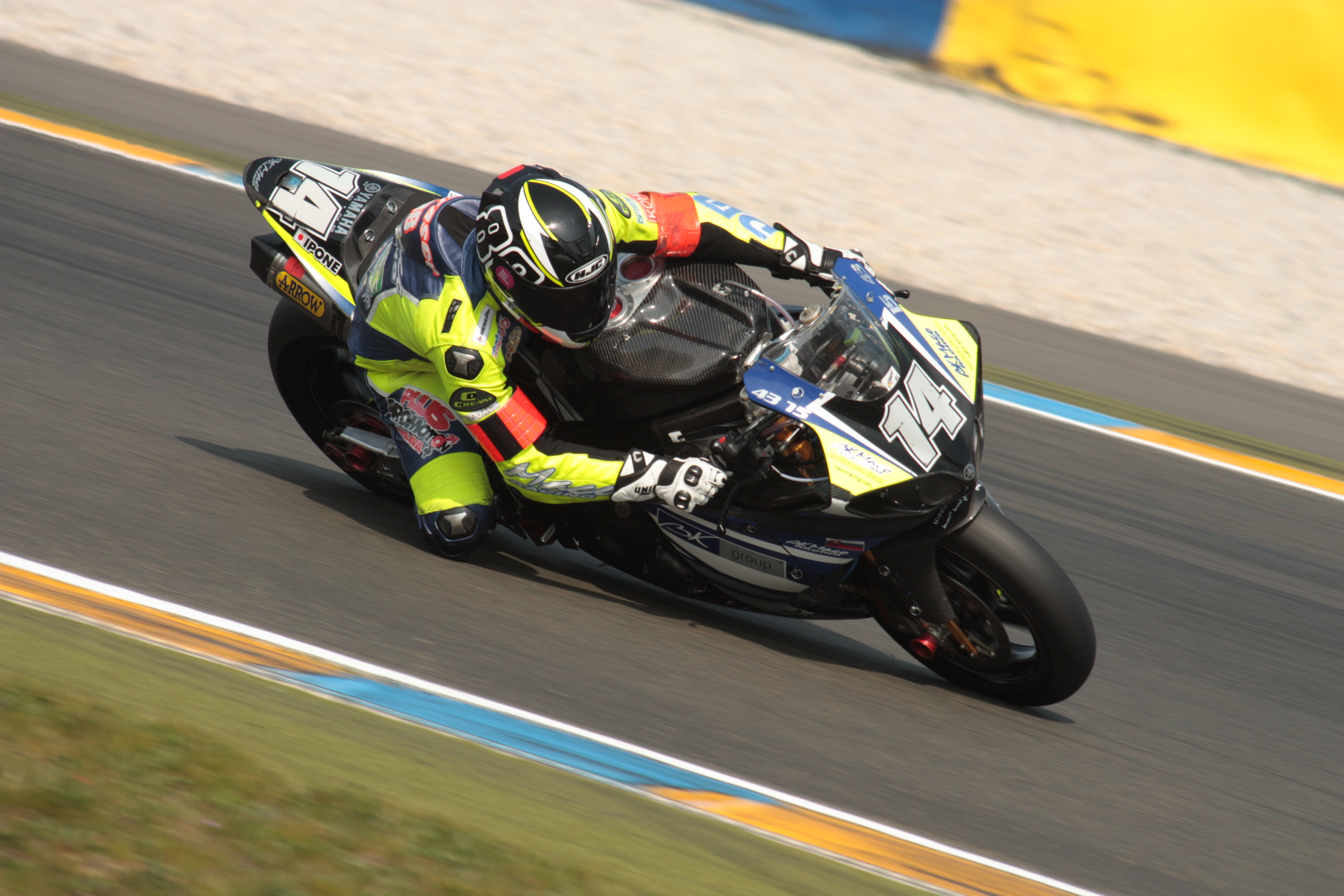 Debut de course