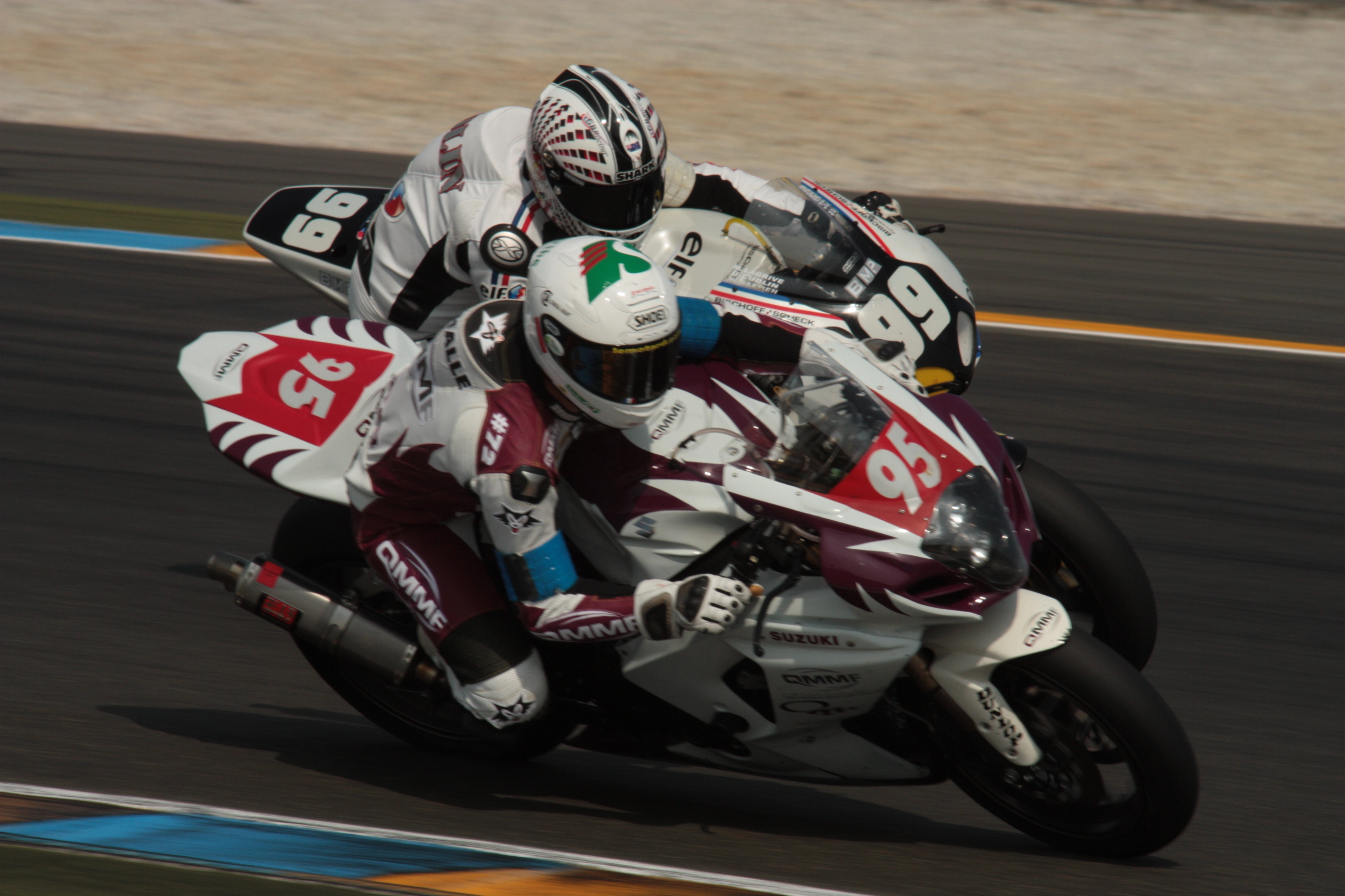 Debut de course