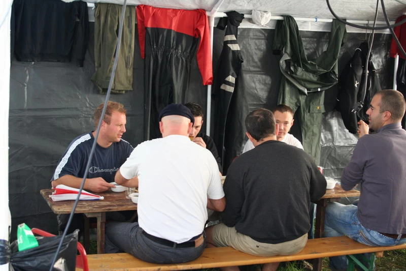 Notre camp de sangliers
