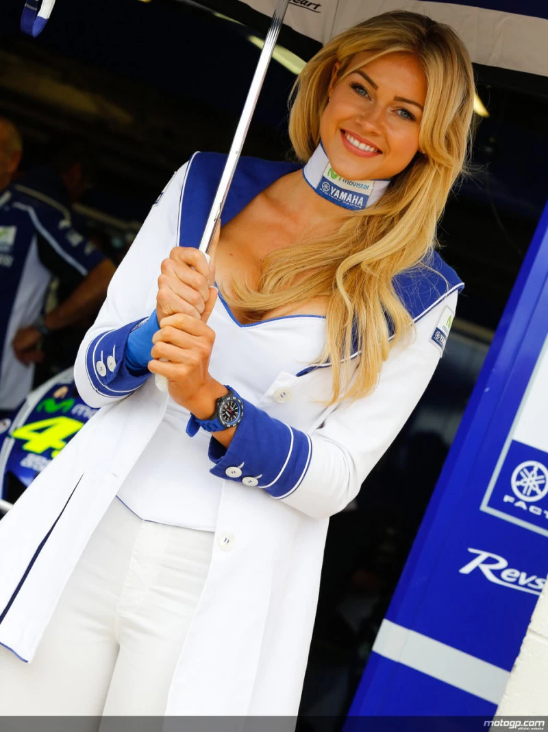 Galerie photos des grid girls du MotoGP - Manche de Grande-Bretagne - Silverstone 2014