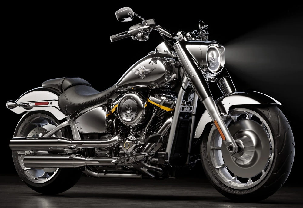 Harley-Davidson 1920 Softail Fat Boy Gray Ghost  FLSTFI 2025 - 6