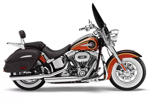 Foto de perfil del CVO 1800 SOFTAIL DELUXE FLSTNSE 2014 en color indefinido.