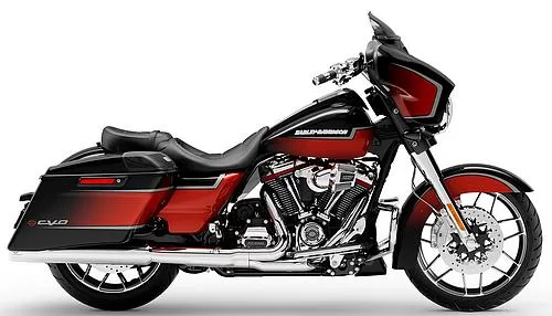 Foto de perfil del CVO 1920 Street Glide FLHXSE 2021 en color indefinido.