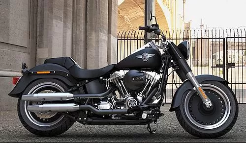 Foto de perfil del 1690 SOFTAIL FAT BOY SPECIAL FLSTFB 2017 en color indefinido.