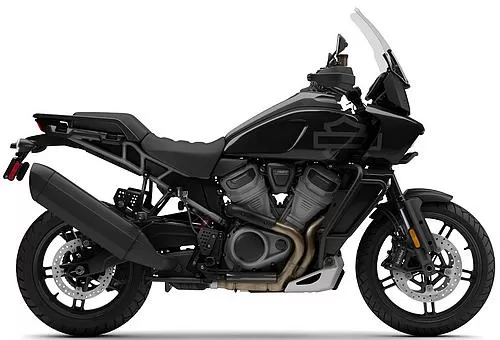 Foto de perfil del Pan America 1250 Special 2023 en color negro.