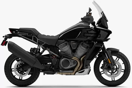 Foto de perfil del Pan America 1250 Special 2024 en color negro.
