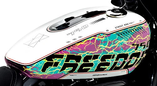 Foto de perfil del XG 750 Street Rod Freedom Edition 2020 en color indefinido.